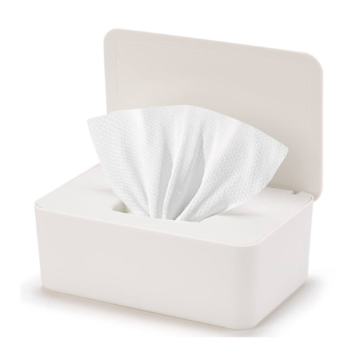 Baby Wipes Dispenser, Wipe Holder for Baby & Adult,Keeps Wet Tissue Fresh, Non-Slip Wipes Case, Flushable Wipe Container with Sealing Design Lid