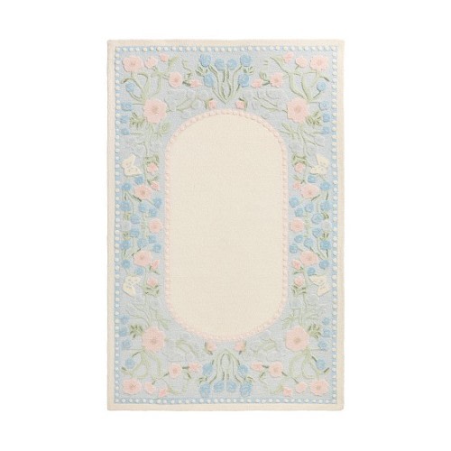 Grace's Garden Wool Viscose Floral Rug