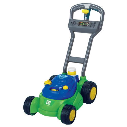 Play Day Push N Bubble Mower Toy with 4oz Solution