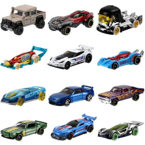 Hot Wheels Basic Car, 1:64 Scale Toy Vehicle for Collectors & Kids (1 Car; Styles May Vary, Items May Not be Pictured)