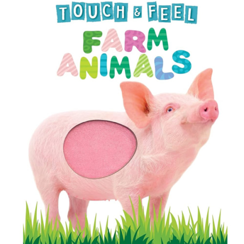 Touch and Feel Farm Animals - Novelty Book - Children's Board Book - Interactive Fun Child's Book