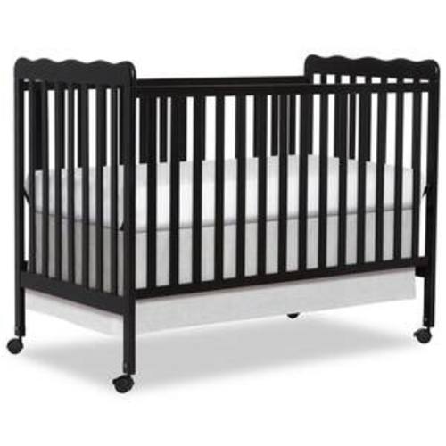 Carson Classic Black 3-in-1 convertible Crib