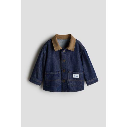 RAW DENIM OVERSHIRT