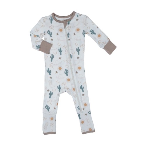 Convertible Romper Fitted Long Sleeve Pajama