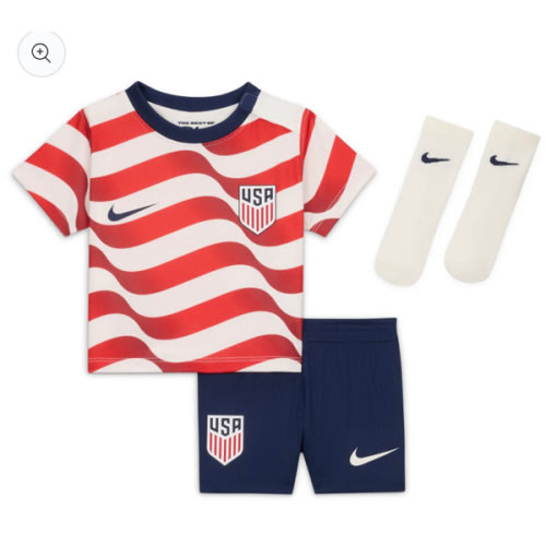 Infant Nike USMNT 2026 Stripes Kit – U.S. Soccer Store®