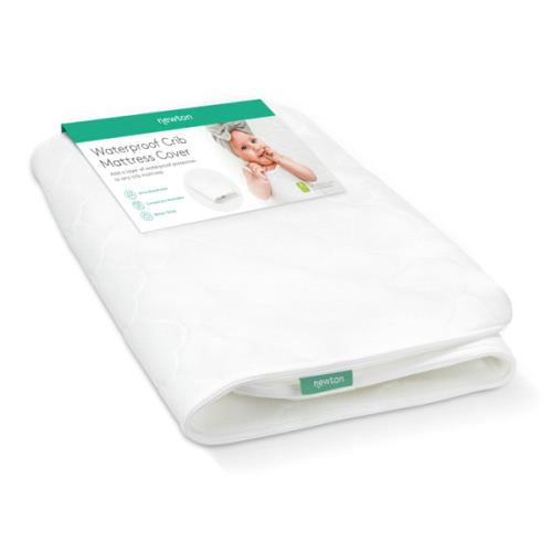 Waterproof Crib Mattress Cover - Standard / Cloud White