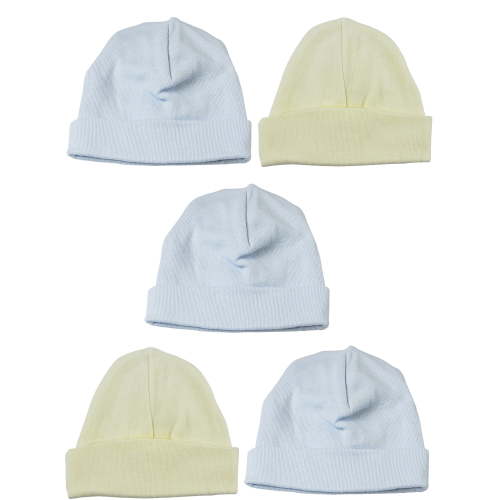Bambini Boys Baby Caps (Pack of 5)