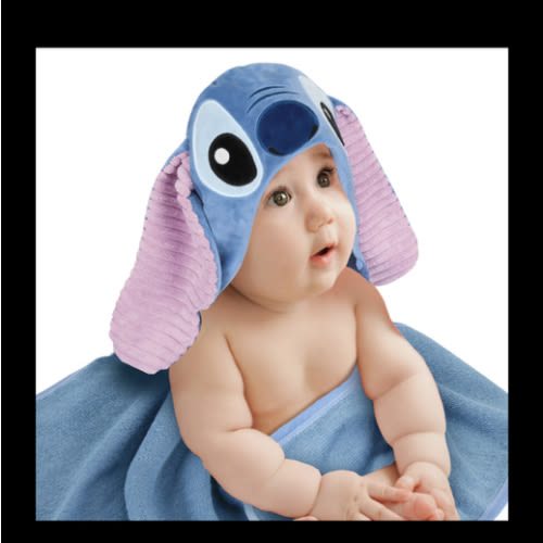 Disney's Stitch Hooded Bath Towel