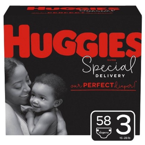 Huggies Special Delivery Disposable Diapers Super Pack (Select Size), Size: Size 3 (58 Count)