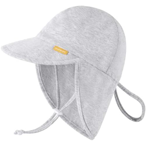 Duoyeree UPF 50+ Baby Sun Hat with Ear and Neck Protection - Toddler Beach Hat for Boys & Girls - Ideal for Summer Fun