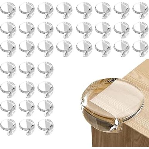 36 Pack Corner Protector Baby, Table Corner Protectors for Baby Clear Corner Protectors for Furniture Corner Guards Baby Proof Bumpers Corner Covers Baby Safety Child Proofing