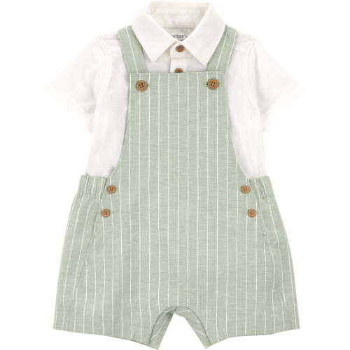 Carter's Child of Mine Baby Boy SHortall Set, 2-Piece, Sizes 0/3-24 Months