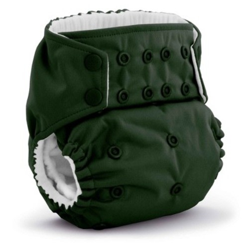 Kanga Care Rumparooz G3 Stay Dry Reusable One Size Cloth Pocket Diaper  - Pine Green
