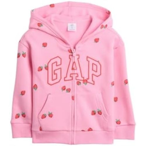 GAP baby-girls Logo Hoodie Hooded Full Zip Sweatshirt