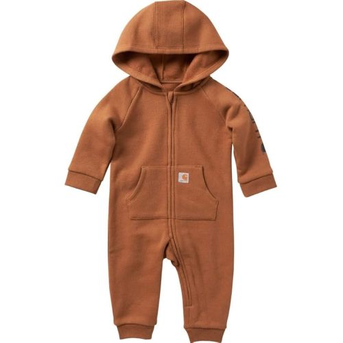 Carhartt Kid's CM8751 Fleece Long Sleeve Zip-Front Coverall - Boys