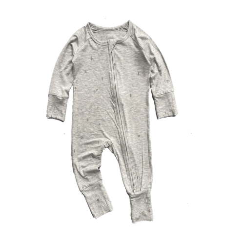 Emy Dola Viscose from Bamboo Baby Pajamas Boys Mittens Cuff 2 Way Zipper Soft Footless Sleeper Baby Boy One-Piece Romper