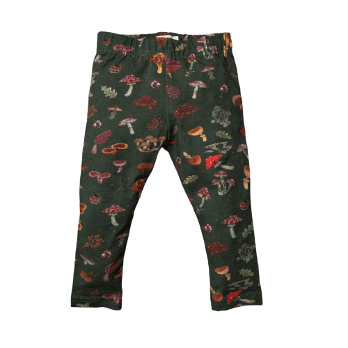 Mushroom jersey leggings - Moss | Shirley Bredal Online Shop