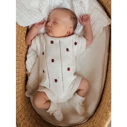 Ladybug Organic Romper