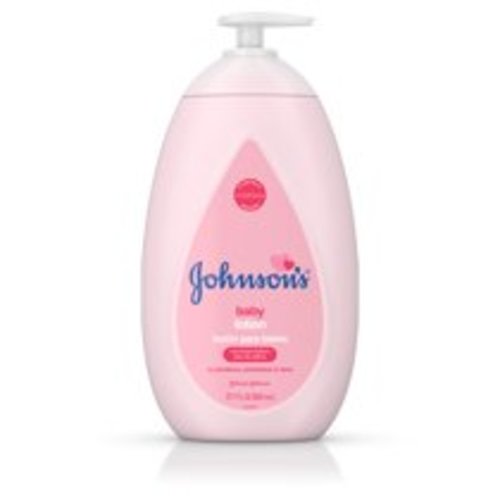 Johnson's Moisturizing Pink Baby Lotion with Coconut Oil, 27.1 fl. oz