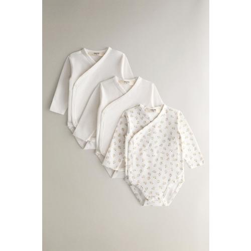 KIDS' CHICK BODYSUIT (SET OF 3) - Oyster-white | ZARA United States