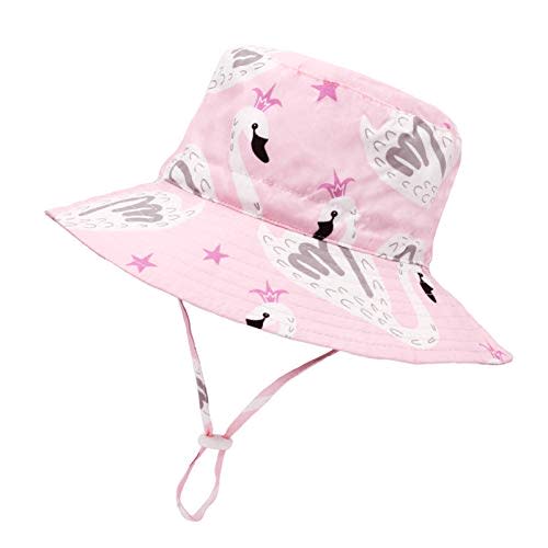 Sarfel Baby Sun Hat Toddler Summer Hats UPF 50+ Baby Bucket Hat Kids Beach Hats for Baby Boys
