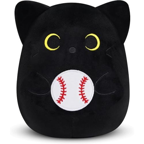 8 Inch Black Cat Plush