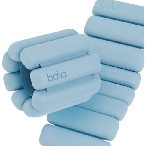 Bala Bangles Wrist & Ankle Weights for Women & Men, Home Gym Equipment