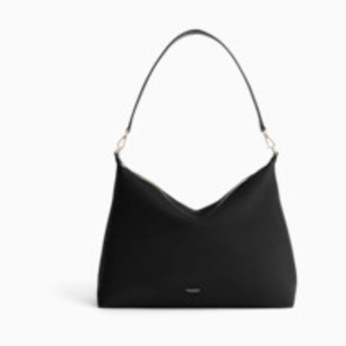 Mina Baie Sienna Nylon Tote Bag - Black, Full