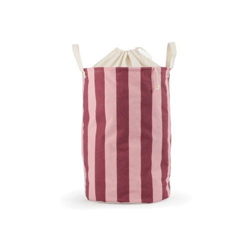 Striped Pop Up Laundry Hamper - Red and Pink - Pink - One Size