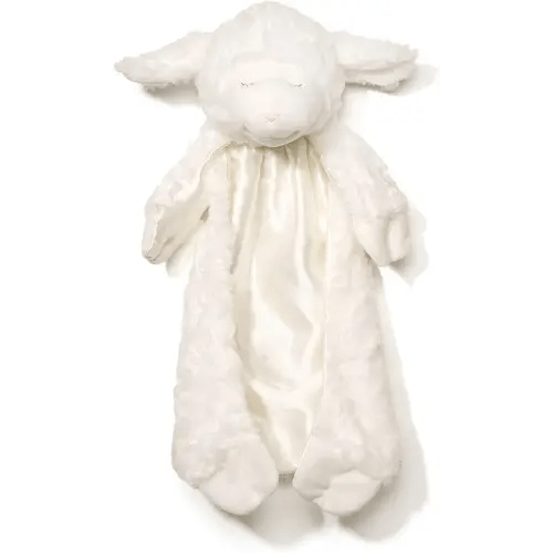 GUND Baby Winky Lamb Huggybuddy Stuffed Animal with Built-in Baby Blanket, White, 15”