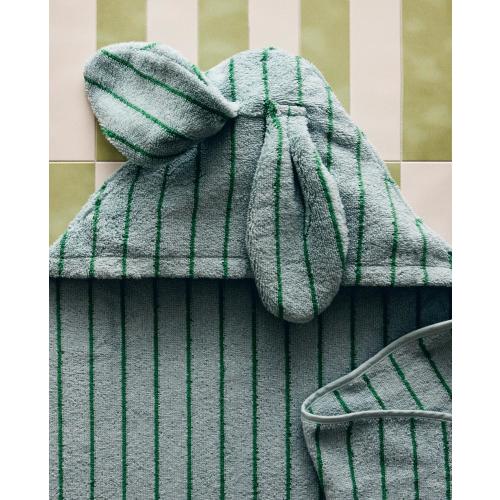 HOODED VELOUR STRIPED BATH TOWEL - BATHROOM - KIDS AND BABY | Zara Home United States of America