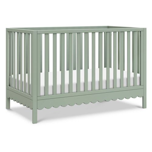 daVinci Sammy Scallop 4-in-1 Convertible Crib - Light Sage