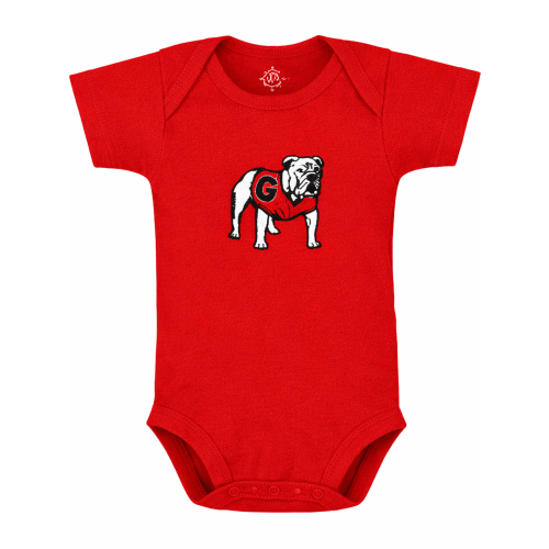 Georgia Red Onesie – Posh Tots Children's Boutique