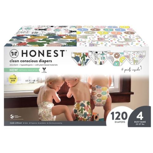 The Honest Company Disposable Diapers - (Select Size and Pattern)