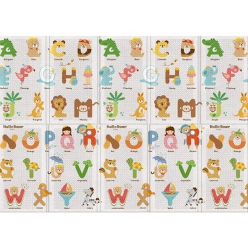 Portable Folding Play Mat - ABC Hello Bear