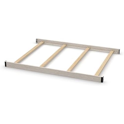 CC KITS Full-Size Conversion Kit Bed Rails Compatible with Simmons Kids Convertible Cribs by Delta Children - Solid Wood Rail - Toddler and Adult Bed Rail for Full-Size (Rustic Mist, Bolt-ON KIT)
