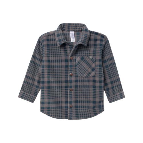 Modern Moments by Gerber Toddler Boy Microfleece Shacket, Sizes 12M-5T