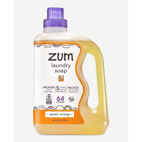 Zum Laundry Soap - Sweet Orange, 64 fl oz