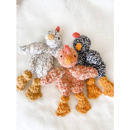 Custom Crocheted Chicken Lovey  Crochet Chick  Chicken - Etsy