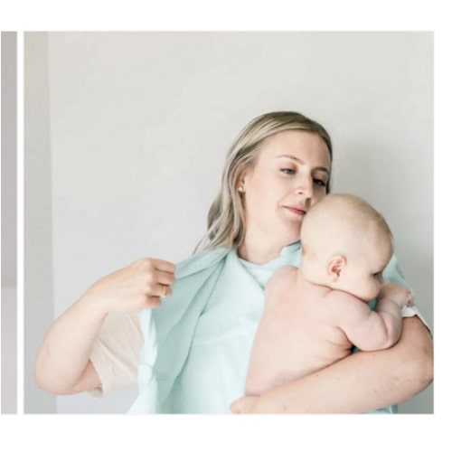 Lift, Unsnap & Wrap Baby Towel