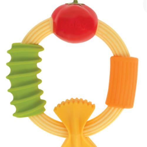 Pasta Silicone Teething Ring