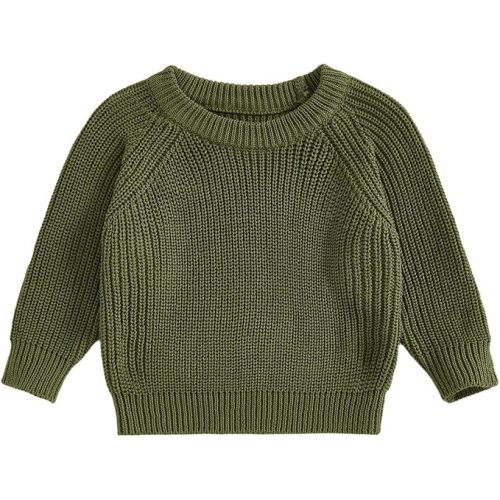 Thorn Tree Baby Knit Sweater Crewneck Long Sleeve Pullover Sweatshirt Infant Girl Boy Fall Winter Clothes
