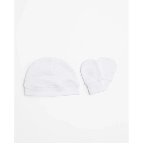 Target Baby Baby Organic Cotton Unisex Beanie & Mitten Set - Kmart