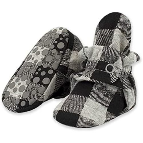 Zutano Unisex Organic Cotton Baby Booties With Gripper Soles