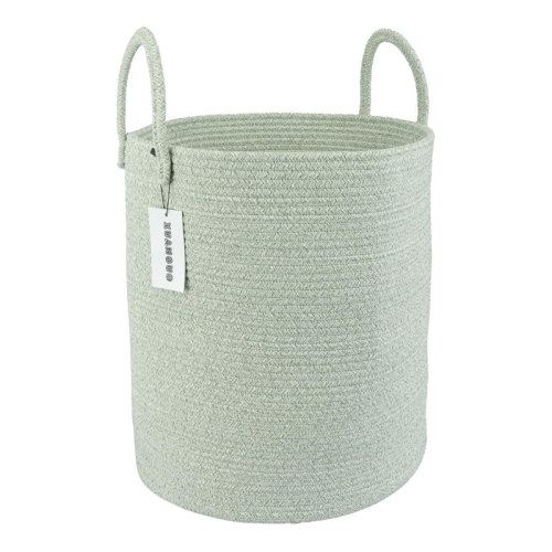 Hokku Designs Cotton Rope Laundry Basket Hamper