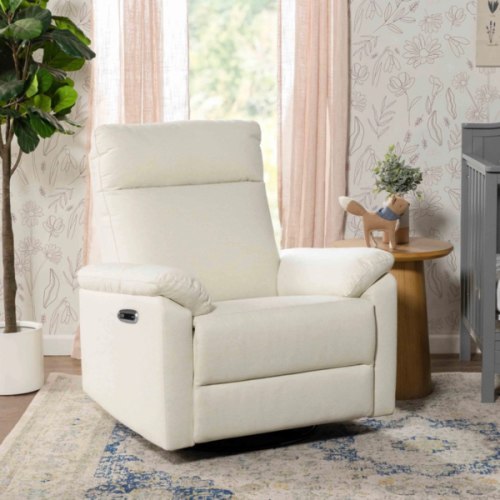 DaVinci Suzy Power Swivel Glider and Recliner