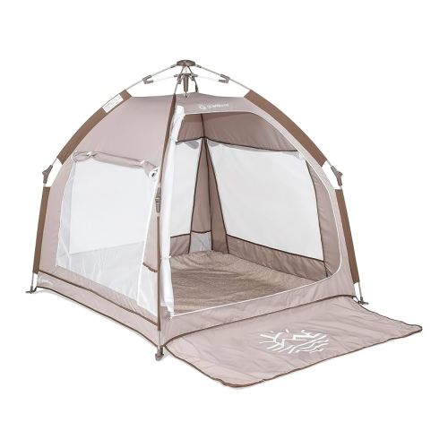 Baby Delight Go with Me Villa Portable Tent and Playard | Kids Tent and Playhouse | Indoor and Outdoor | Sandstone