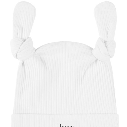 Double Knot Beanie - White