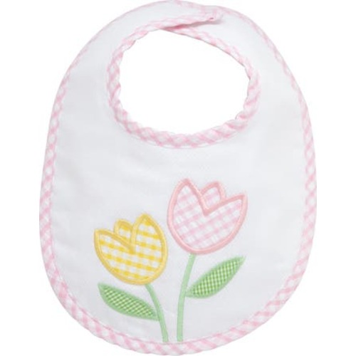 Pretty in Pink Applique Basic Bib