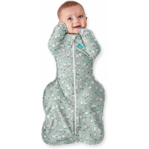 Love to Dream Swaddle UP, Baby Sleep Sack, Self-Soothing Swaddles for Newborns, Improves Sleep, Secure Fit Helps Calm Startle Reflex, New Born Essentials for Baby, 1.0 TOG, 5-8.5 lbs, Mini Koalas